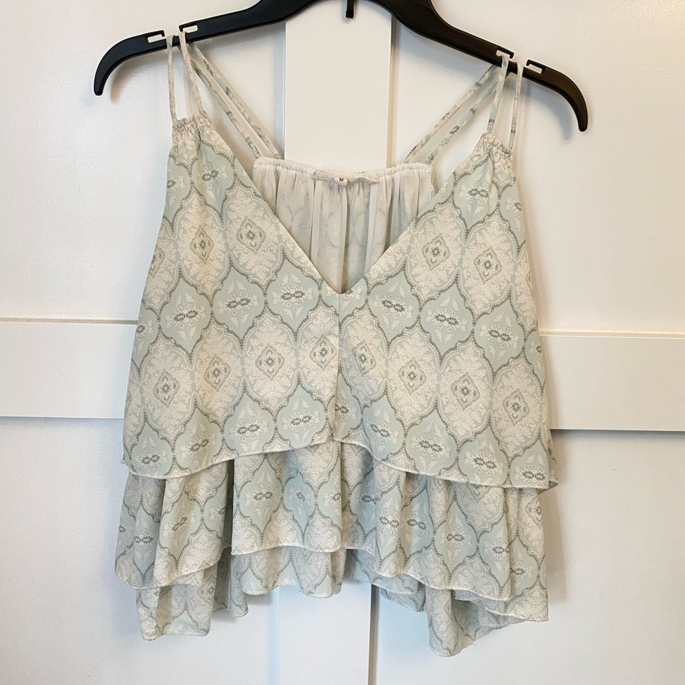 Olivaceous Medium Crop Top EUC
